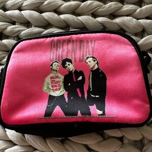 Green Day small pouch or makeup bag